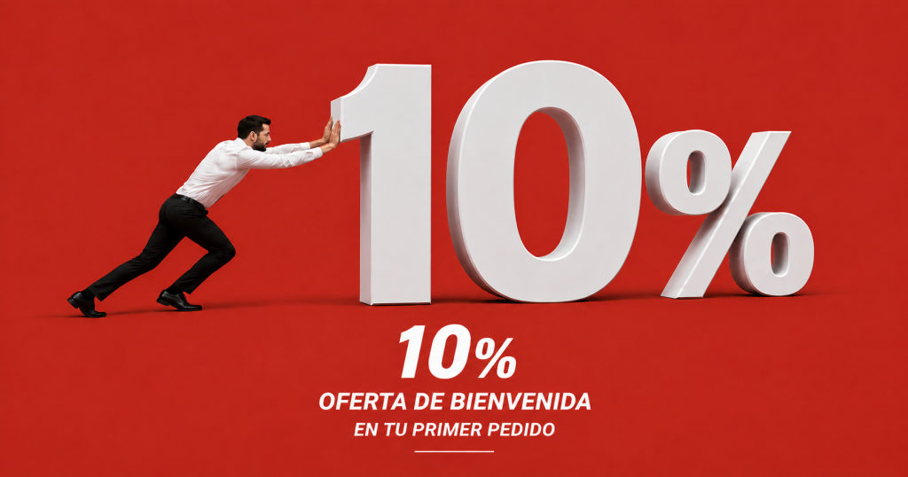 Oferta de Bienvenida : 10% de descuento en tu primer pedido !